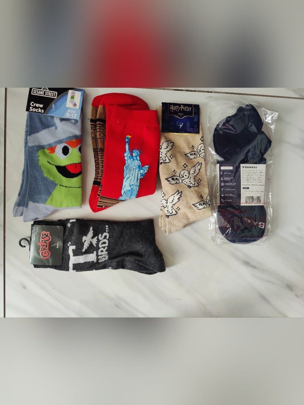 Fun & Pop Culture Sock Bundle (New With Tags!)